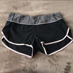 Pink & Grey Lululemon Speed Short